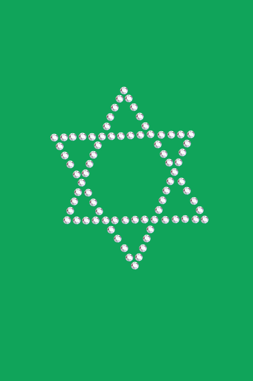 Star of David Small Rhinestud - Bandanna