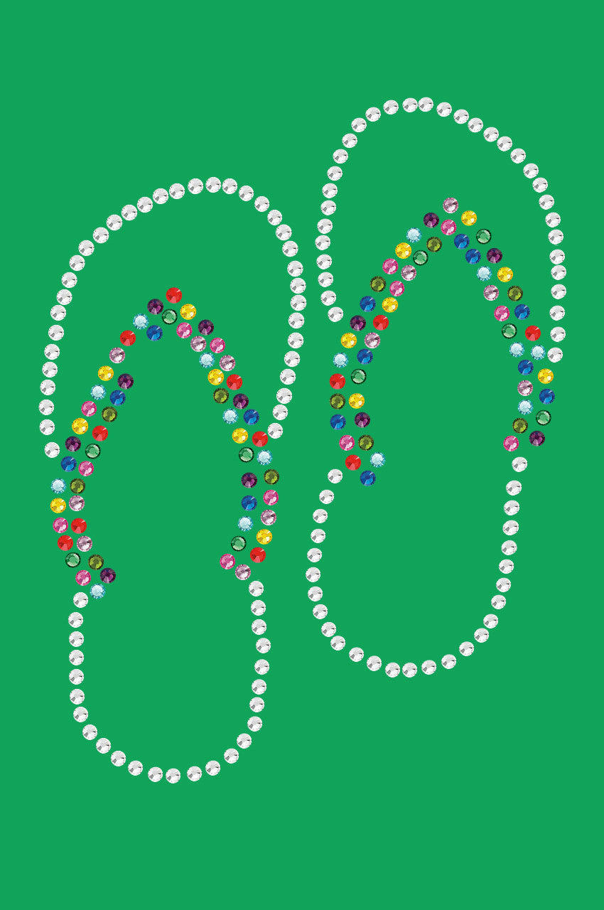 Flip Flops (Rhinestone) - Bandanna