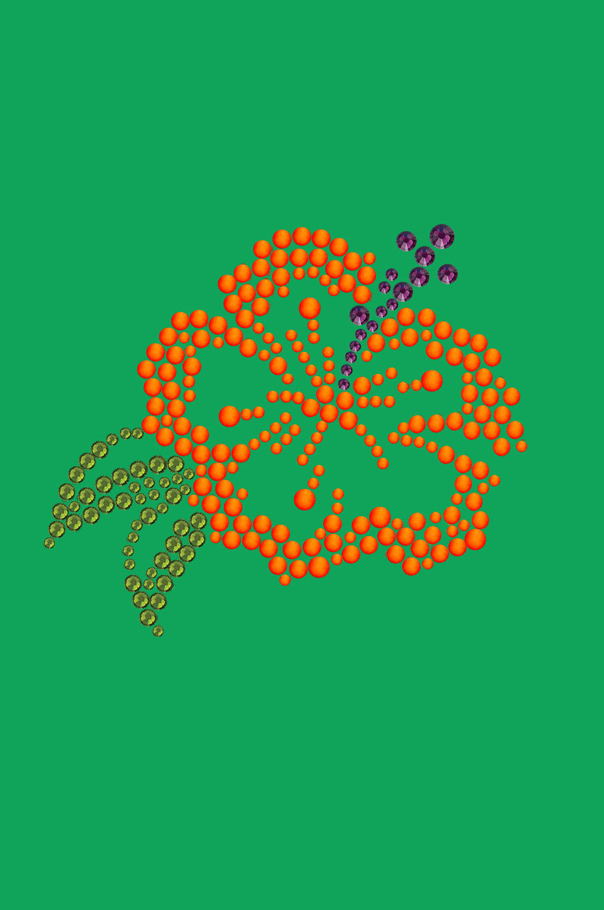 Orange Hibiscus - Bandanna