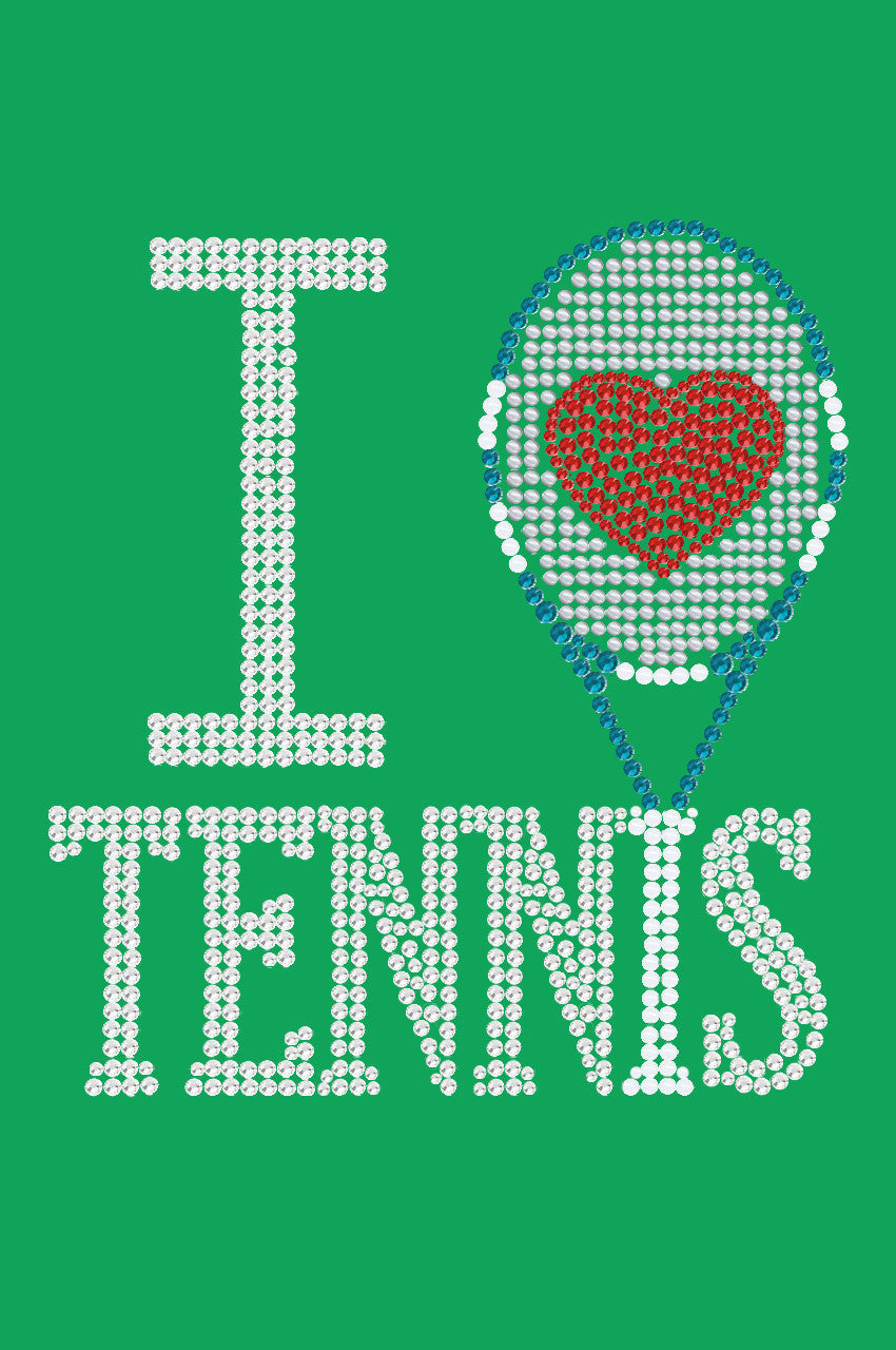 I Love Tennis - Bandana