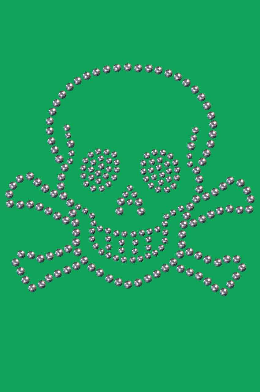 Hematite Skull - Bandanna