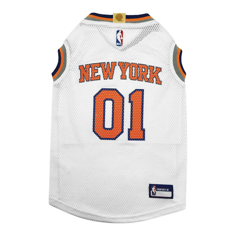 NBA New York Knicks Road Basketball Pet Jersey