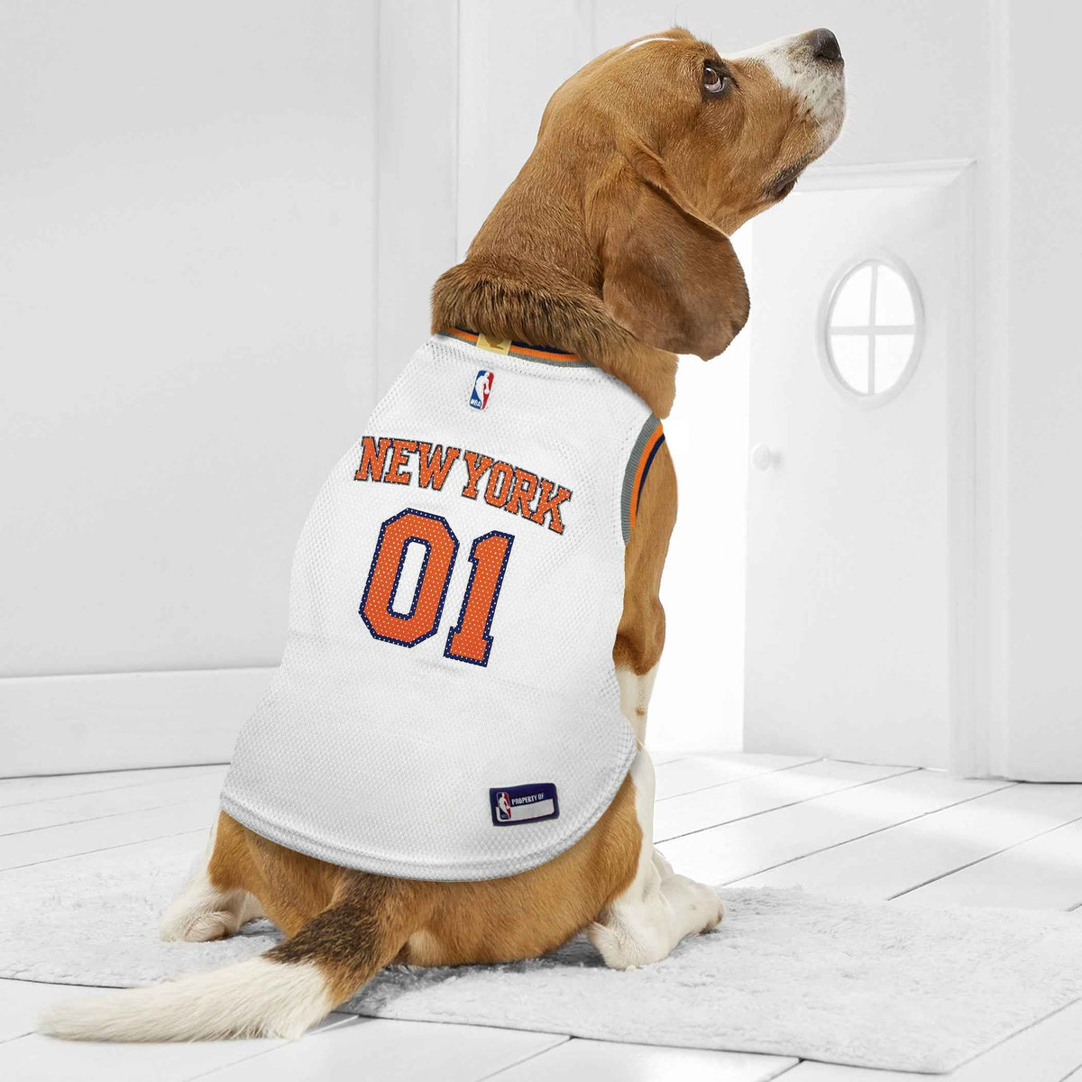 NBA New York Knicks Road Basketball Pet Jersey