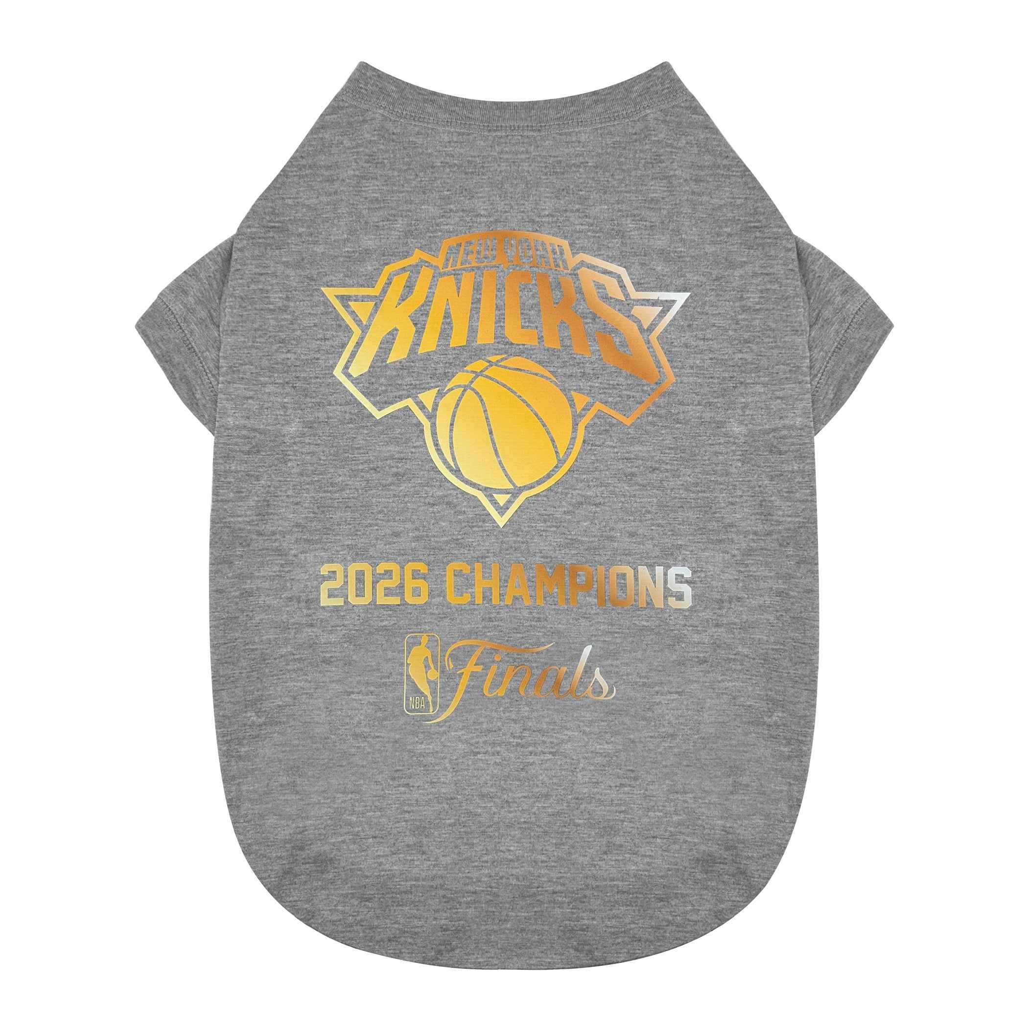 NBA New York Knicks 2026 Championship Dog T-Shirt