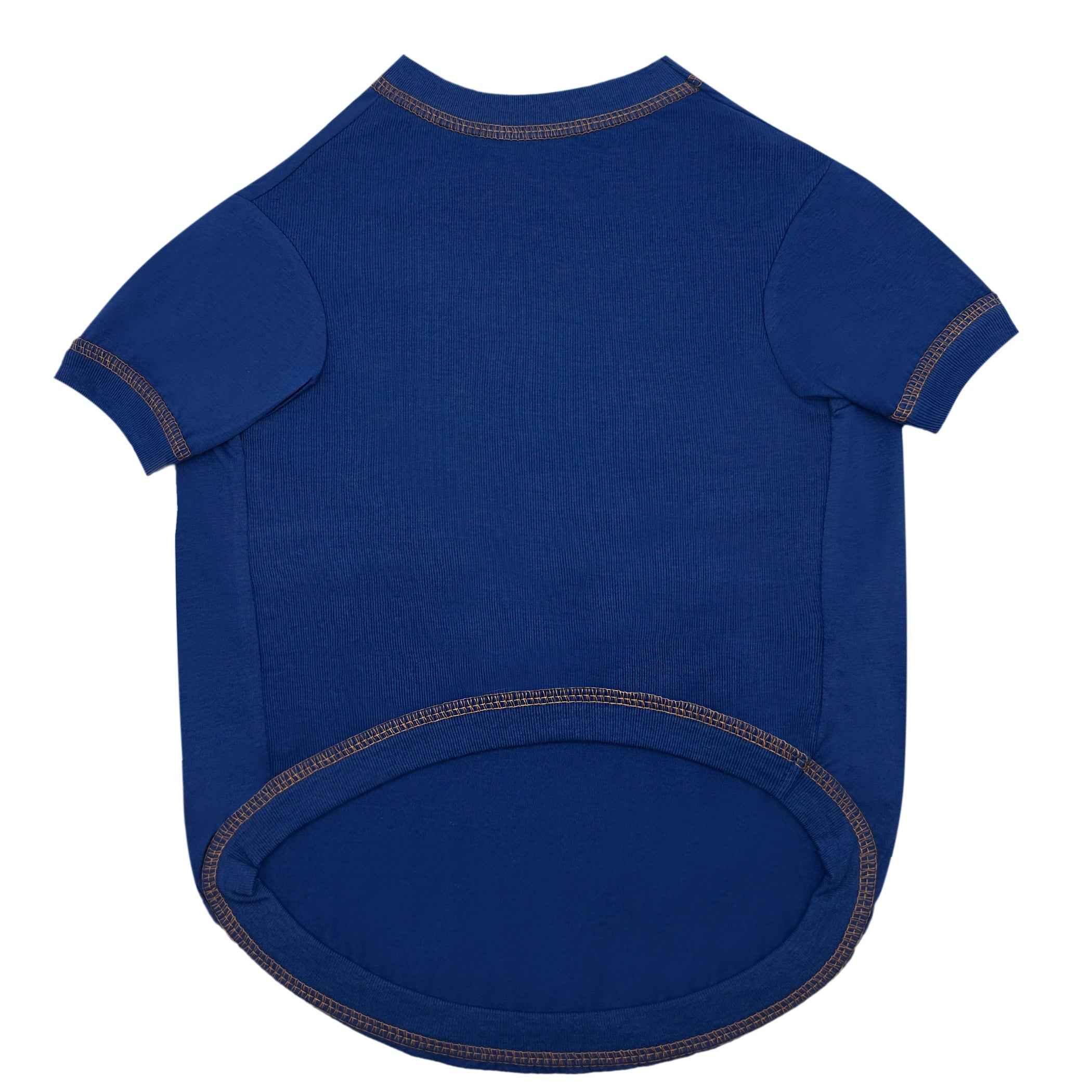 NBA New York Knicks Striped Text Dog T-Shirt