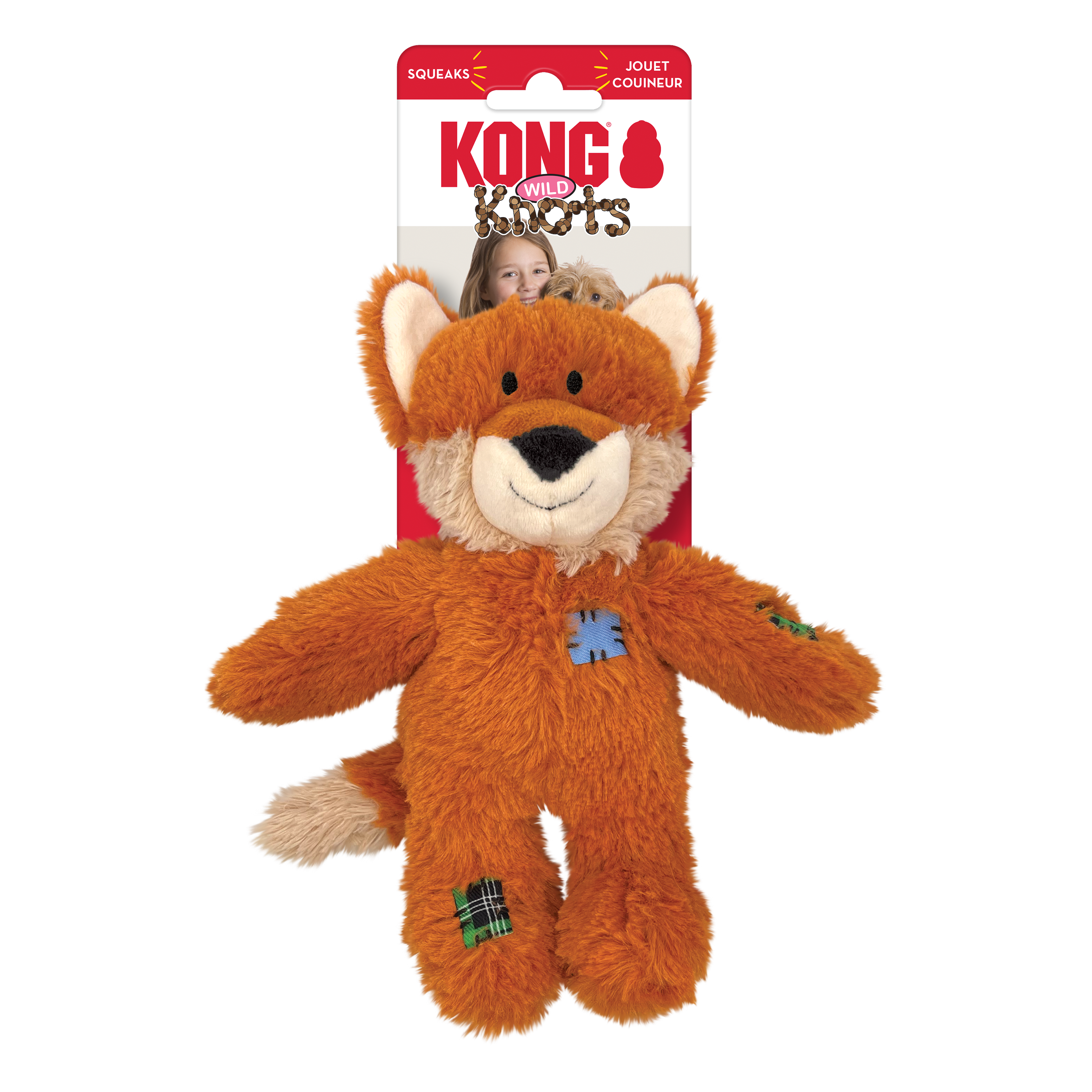 Kong Wild Knots Fox - HT Animal Supply
