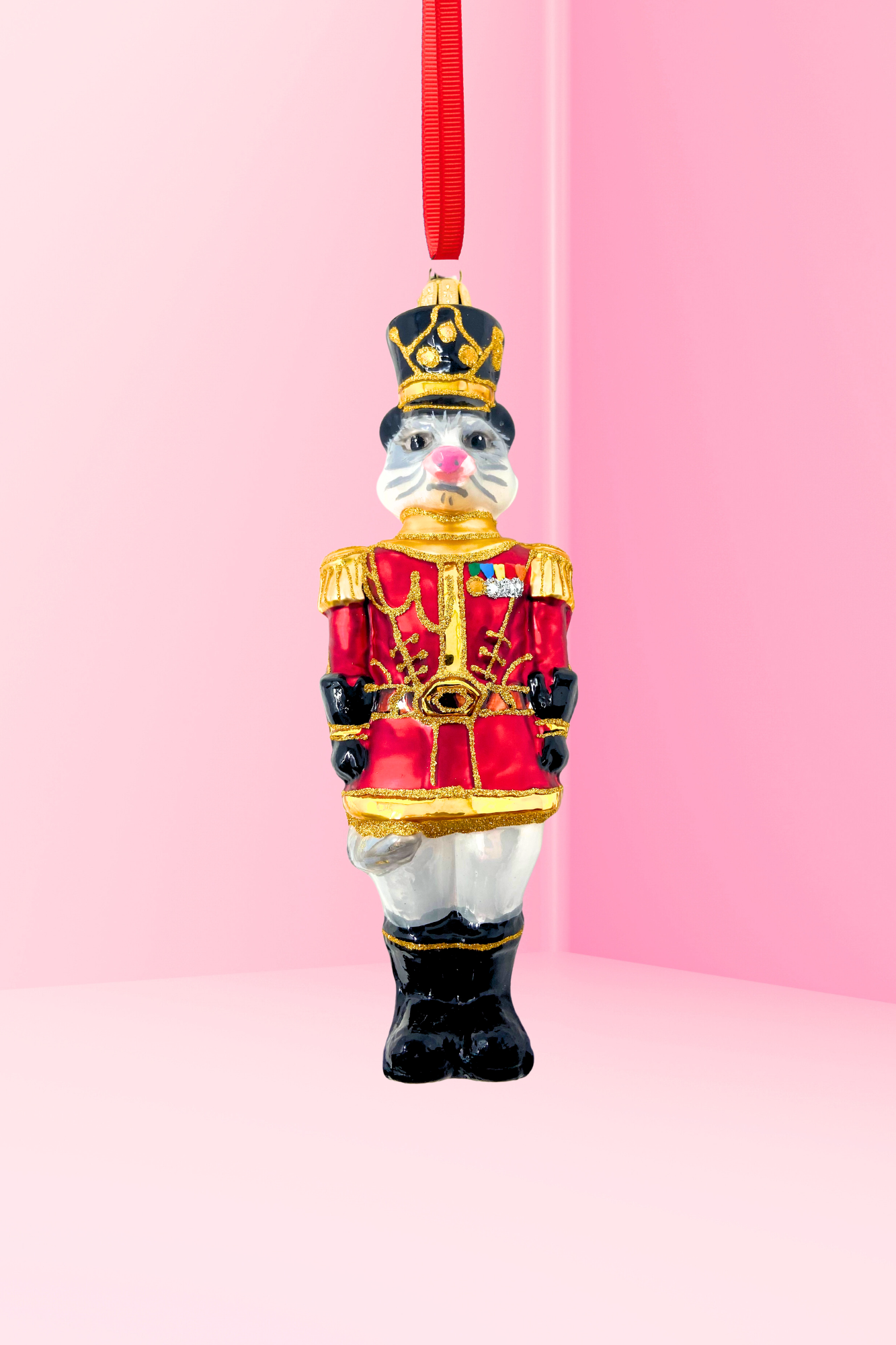 KRG Opossum Body Polish Glass Ornament