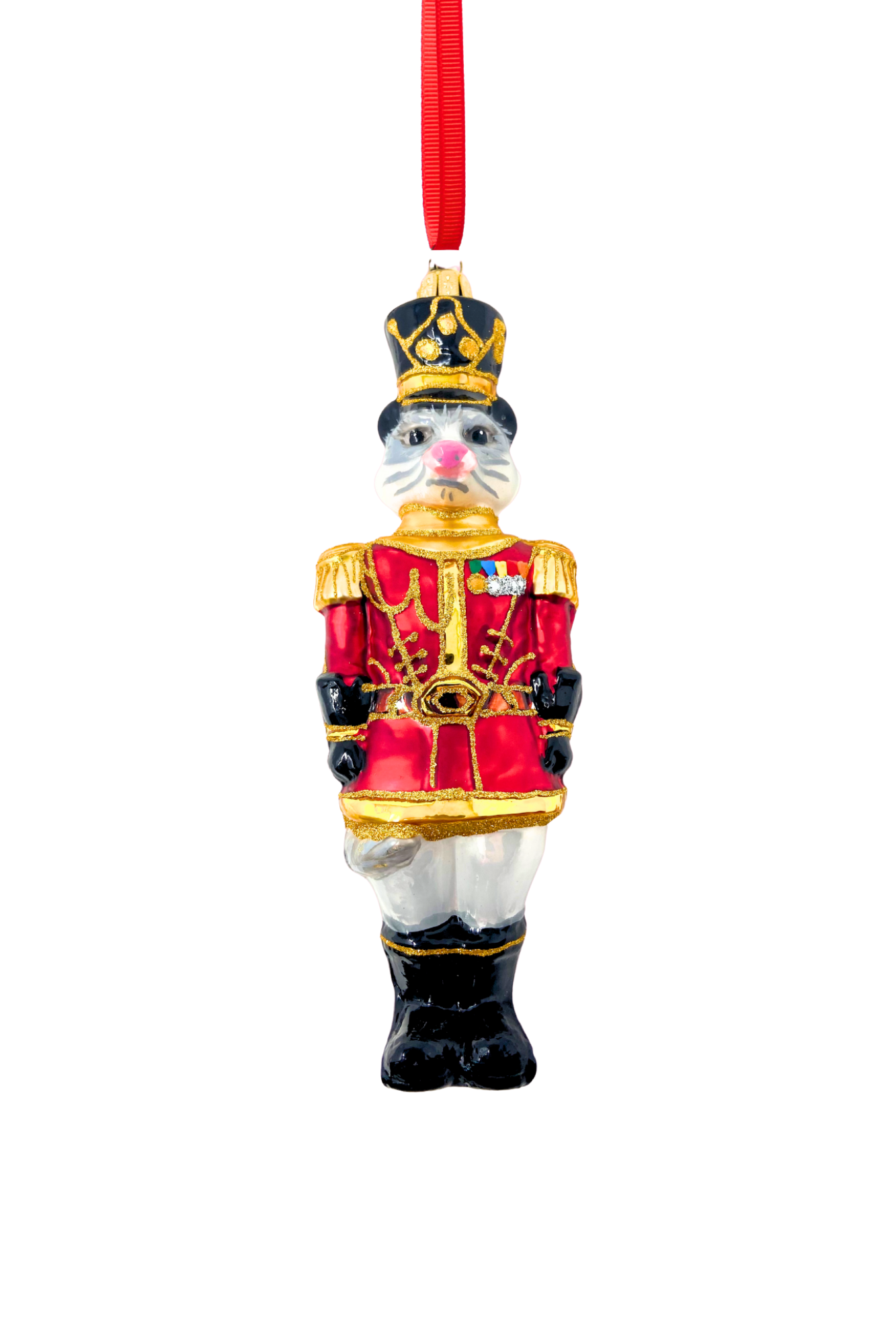 KRG Opossum Body Polish Glass Ornament