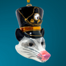 KRG Opossum Head Polish Glass Ornament