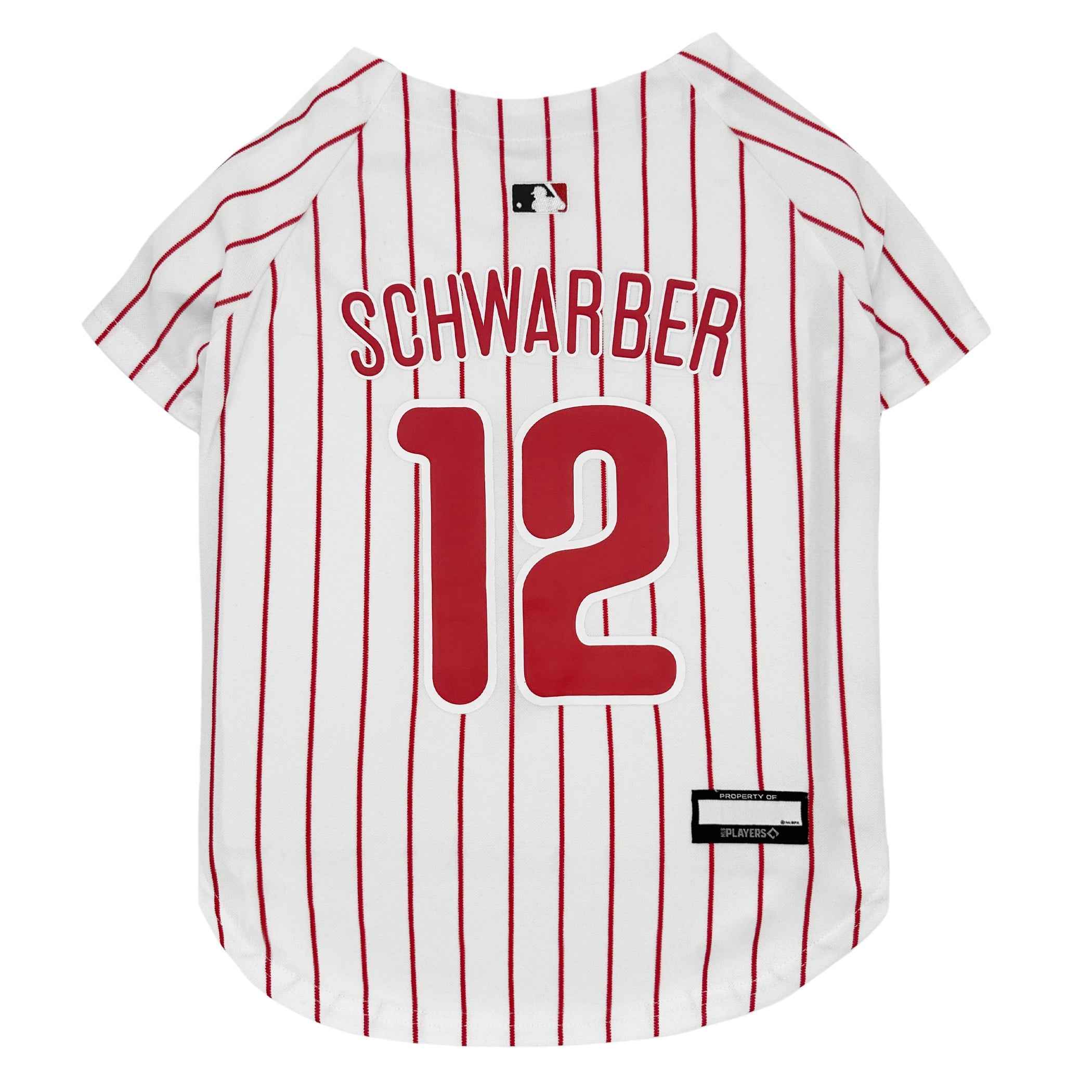 MLB Philadelphia Phillies Kyle Schwarber Mesh Pet Jersey
