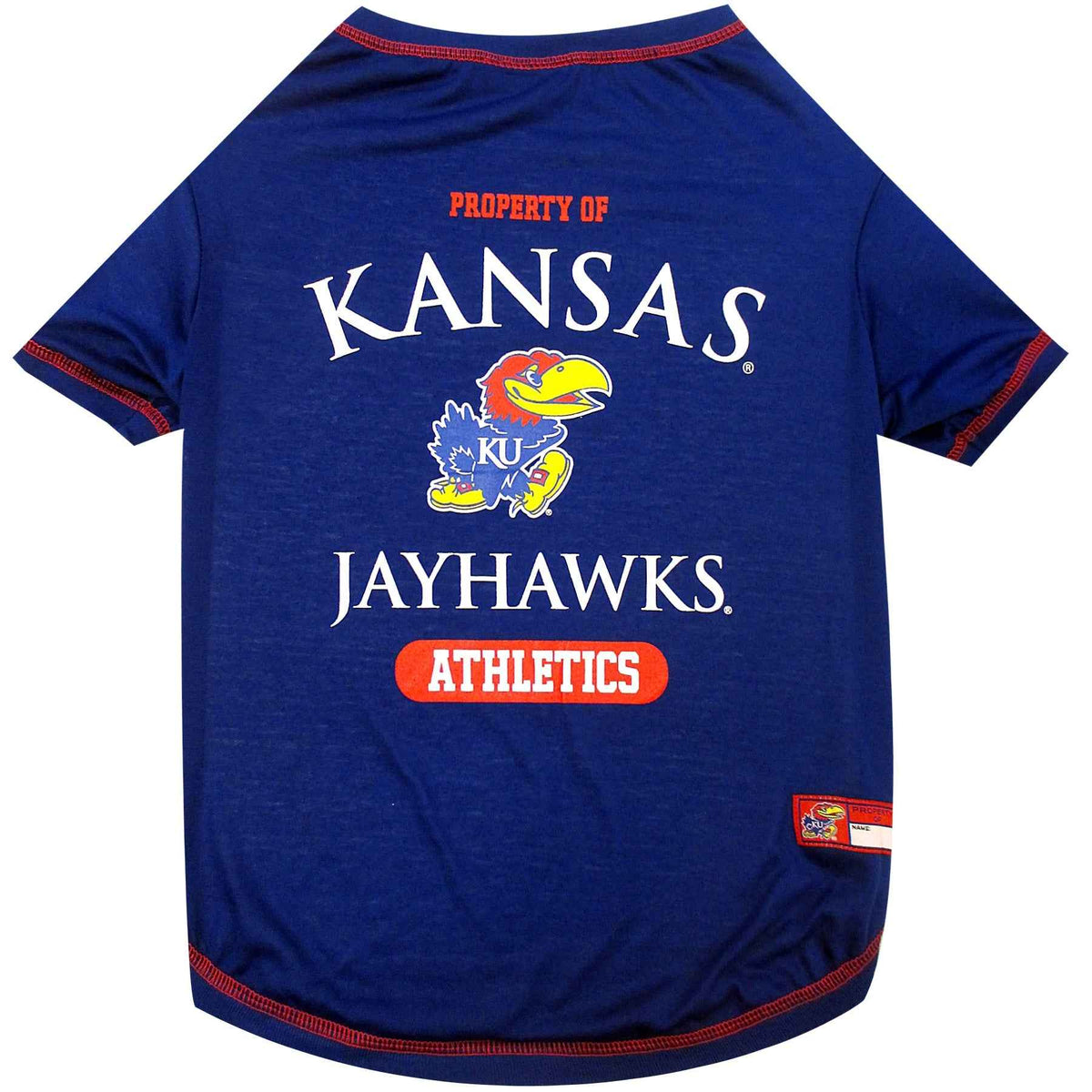 NCAA University of Kansas Jayhawks Dog T-Shirt