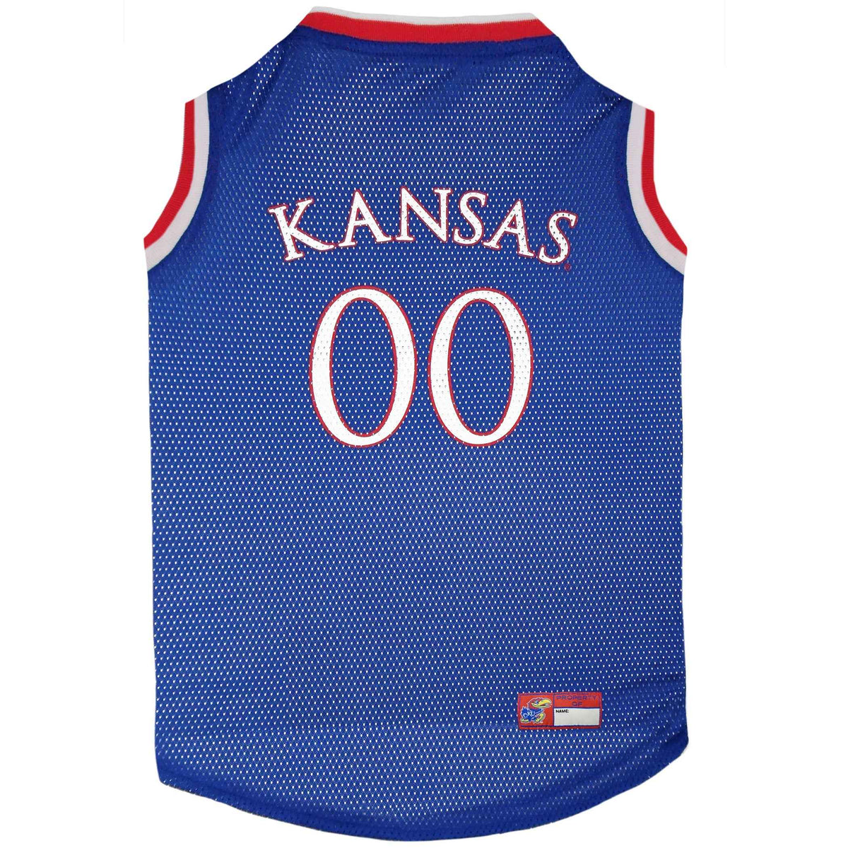 NCAA Kansas Basketball Pet Jersey