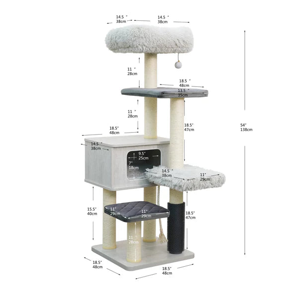 Kasio Modern and Minimalistic Cat Tree