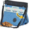 Katziela Expandable Pet Treat Pouch - Hands Free Dog Treat Pouch, Quick Access Magnet Closure - Anti Spill Dog Treat Bag