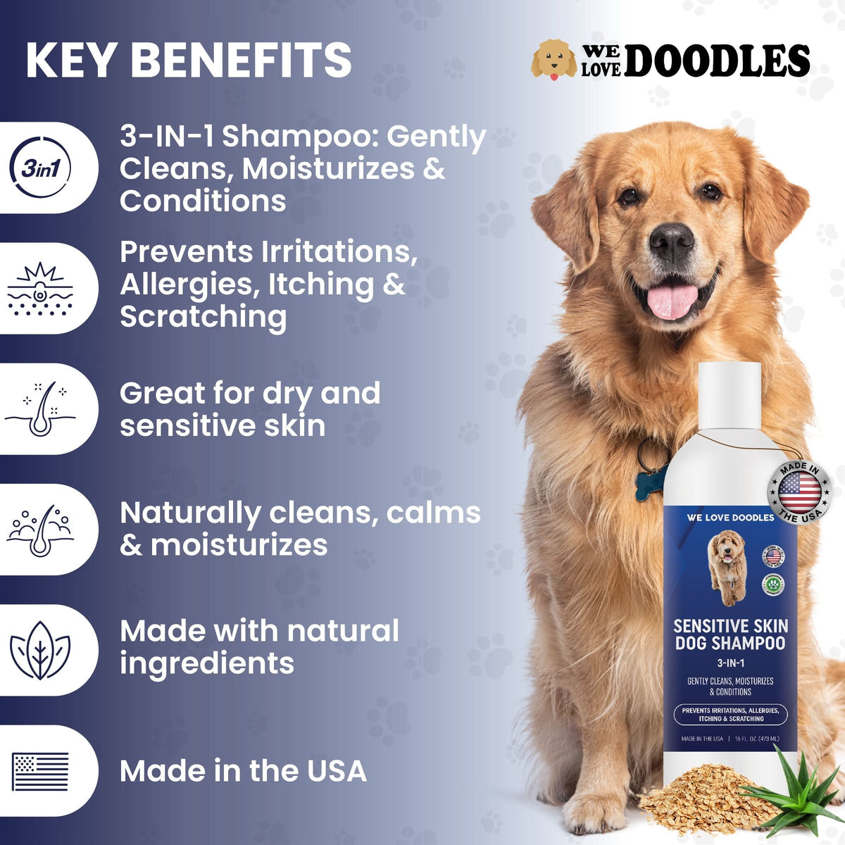 Sensitive Skin Dog Shampoo