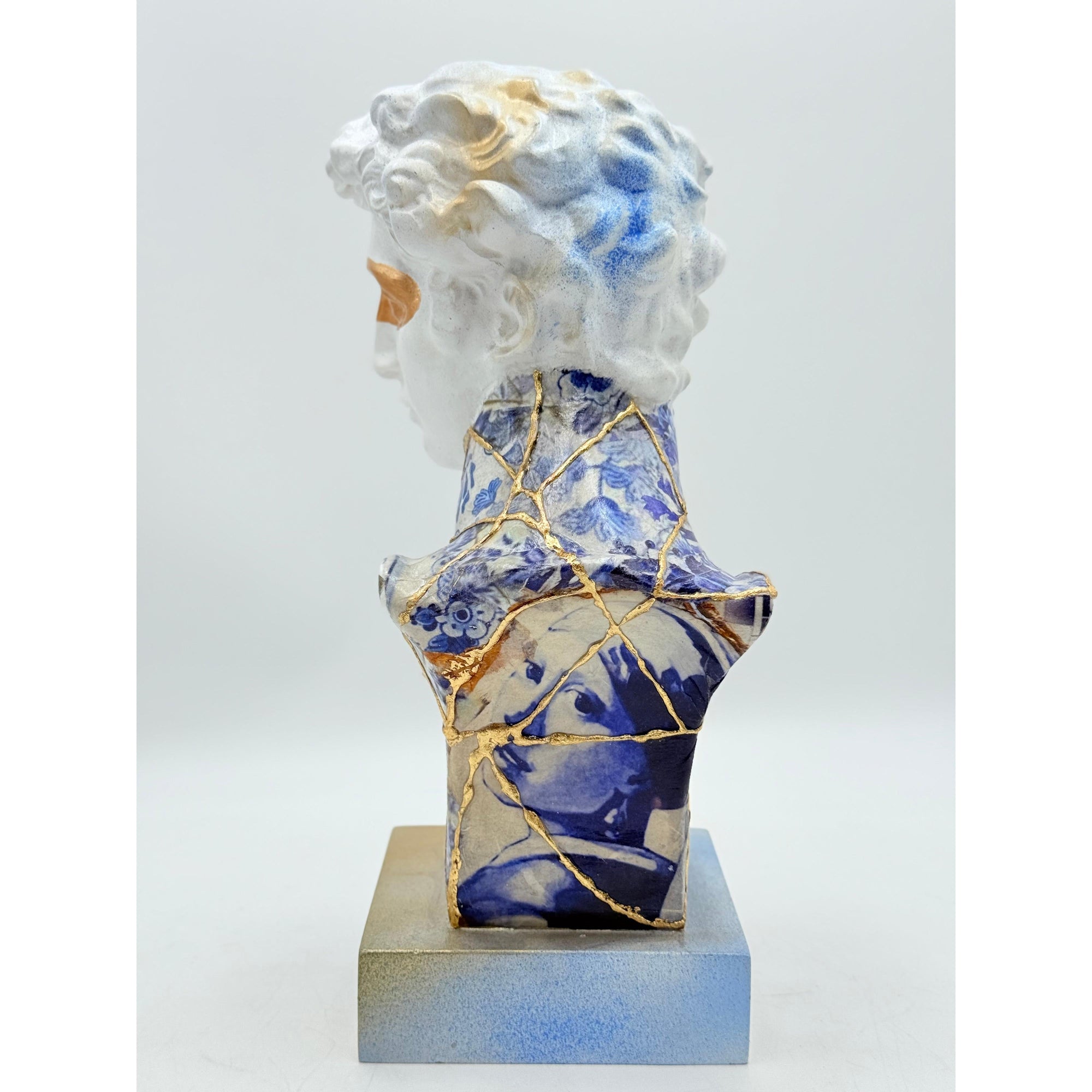 And Iconic Giuliano de Medici Sculpture Kintsugi Style