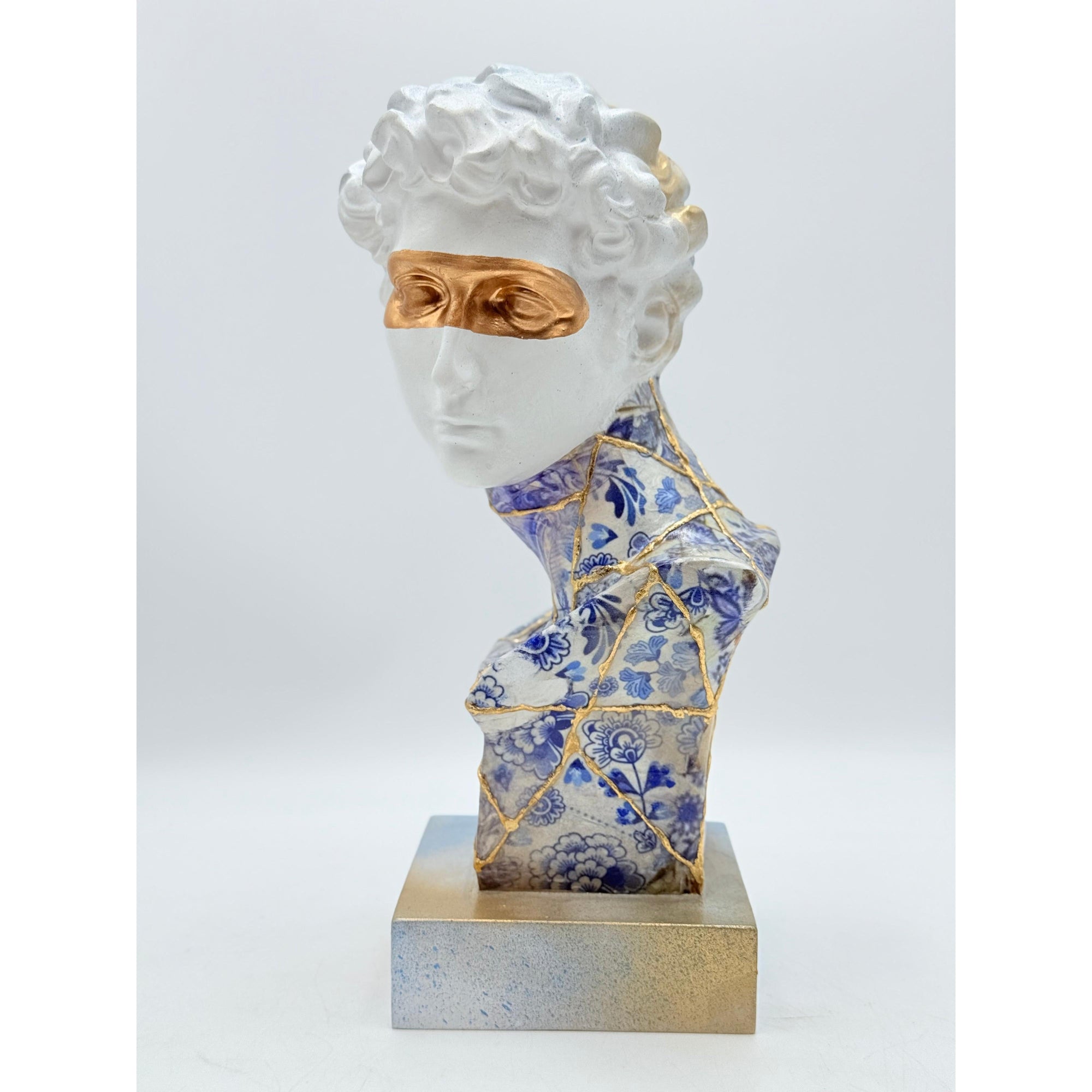 And Iconic Giuliano de Medici Sculpture Kintsugi Style