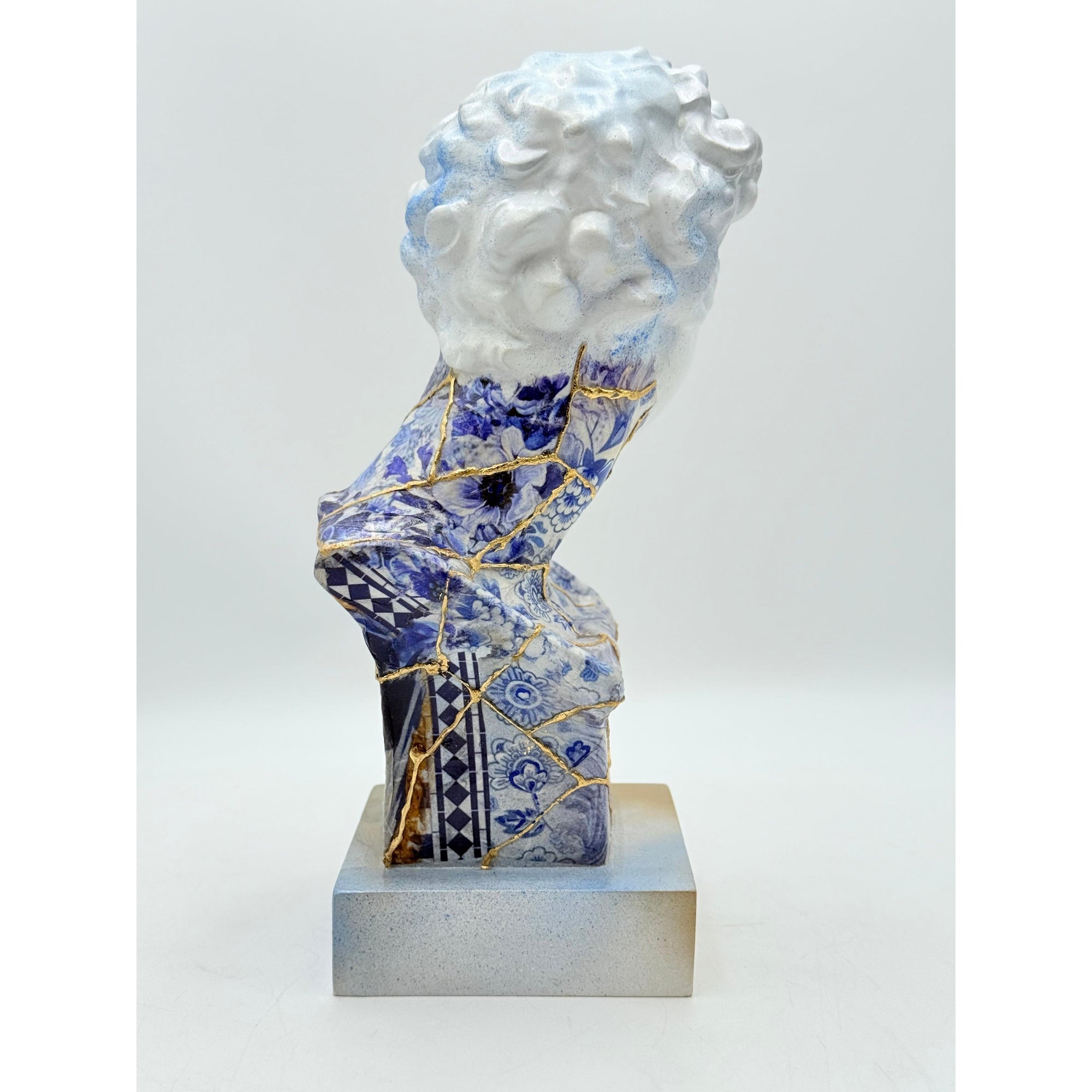 And Iconic Giuliano de Medici Sculpture Kintsugi Style