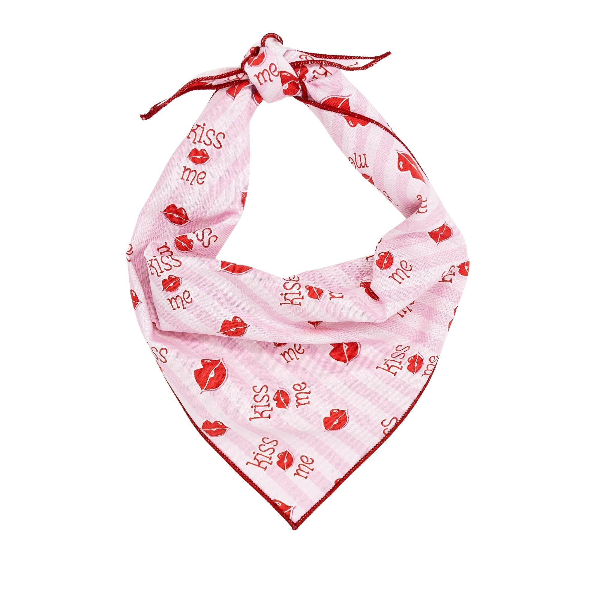 Kiss Me Lips Valentine Bandana