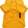 Parisian Pet Polo Dog & Cat T-Shirt – Stylish Embroidered Pet Shirt, Comfortable & Lightweight – Yellow