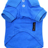 Parisian Pet Polo Dog & Cat T-Shirt – Trendy Cotton Polo, Comfortable & Lightweight – Blue