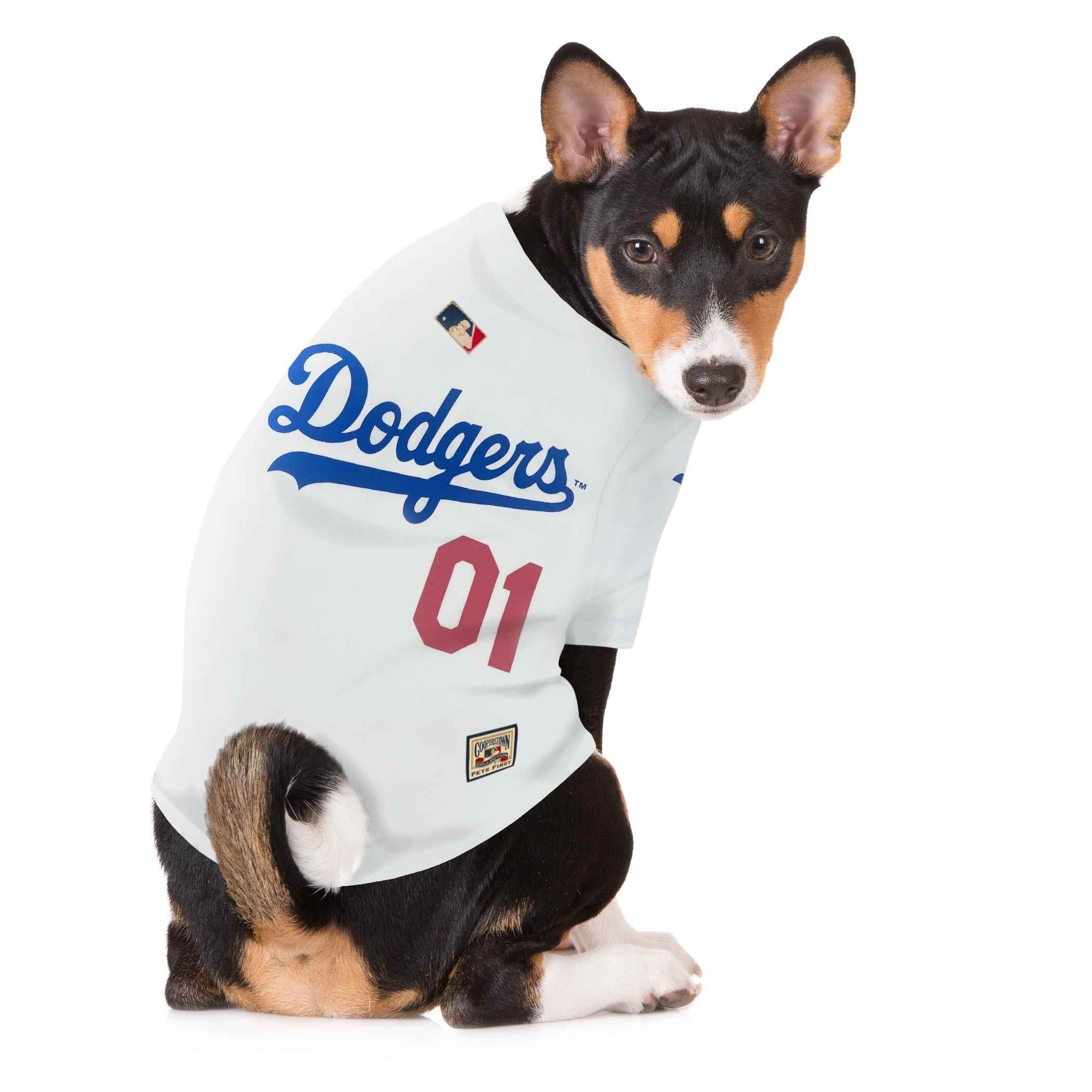 MLB Los Angeles Dodgers Throwback Pet Jersey