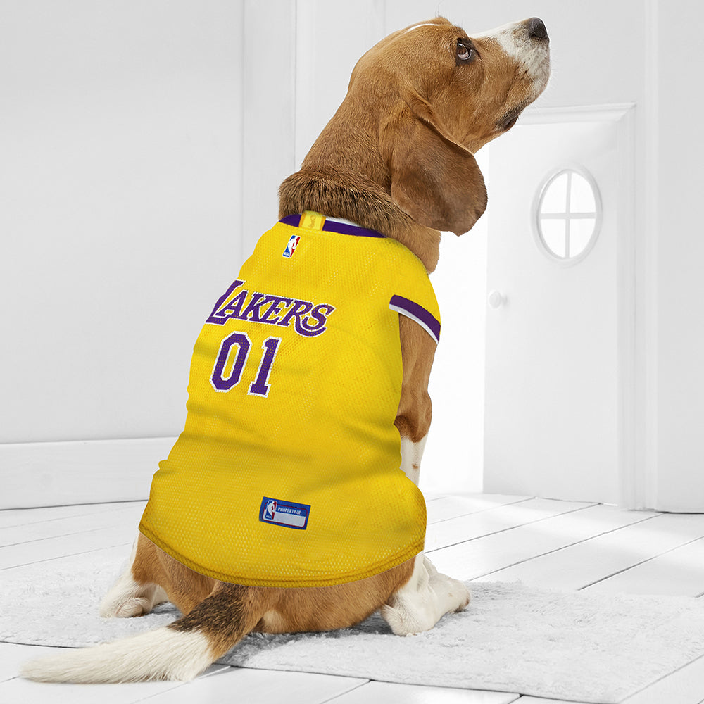 Los Angeles Lakers Dog Jersey - HT Animal Supply