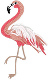 Extra Large Flamingo - Patch