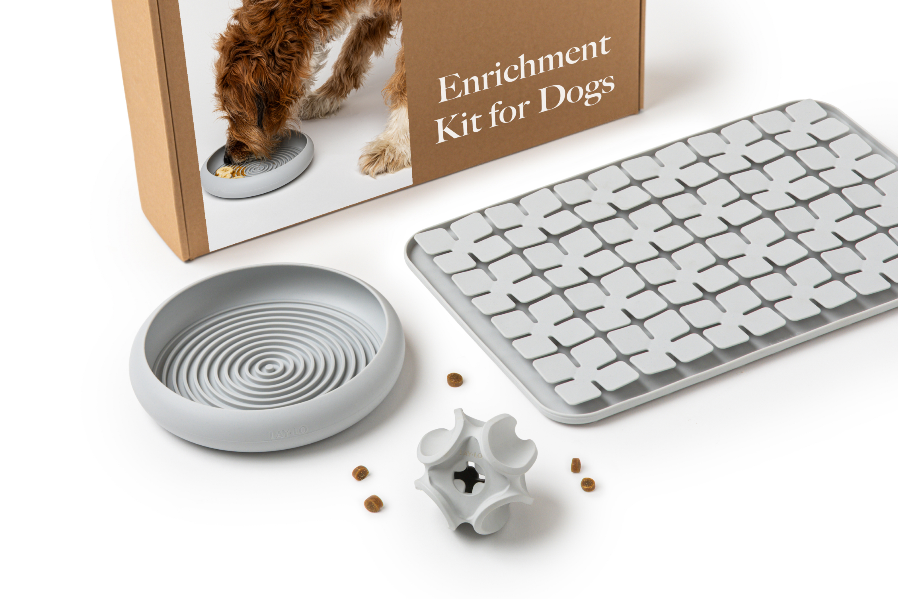 LAY LO Dog Enrichment Starter Bundle & Gift Box - HT Animal Supply