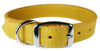 Golden Rod Luxe Leather Dog Collar / Lead