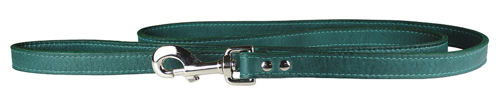 Jade Luxe Leather Dog Collar / Lead