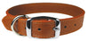 Tobacco Luxe Leather Dog Collar / Lead