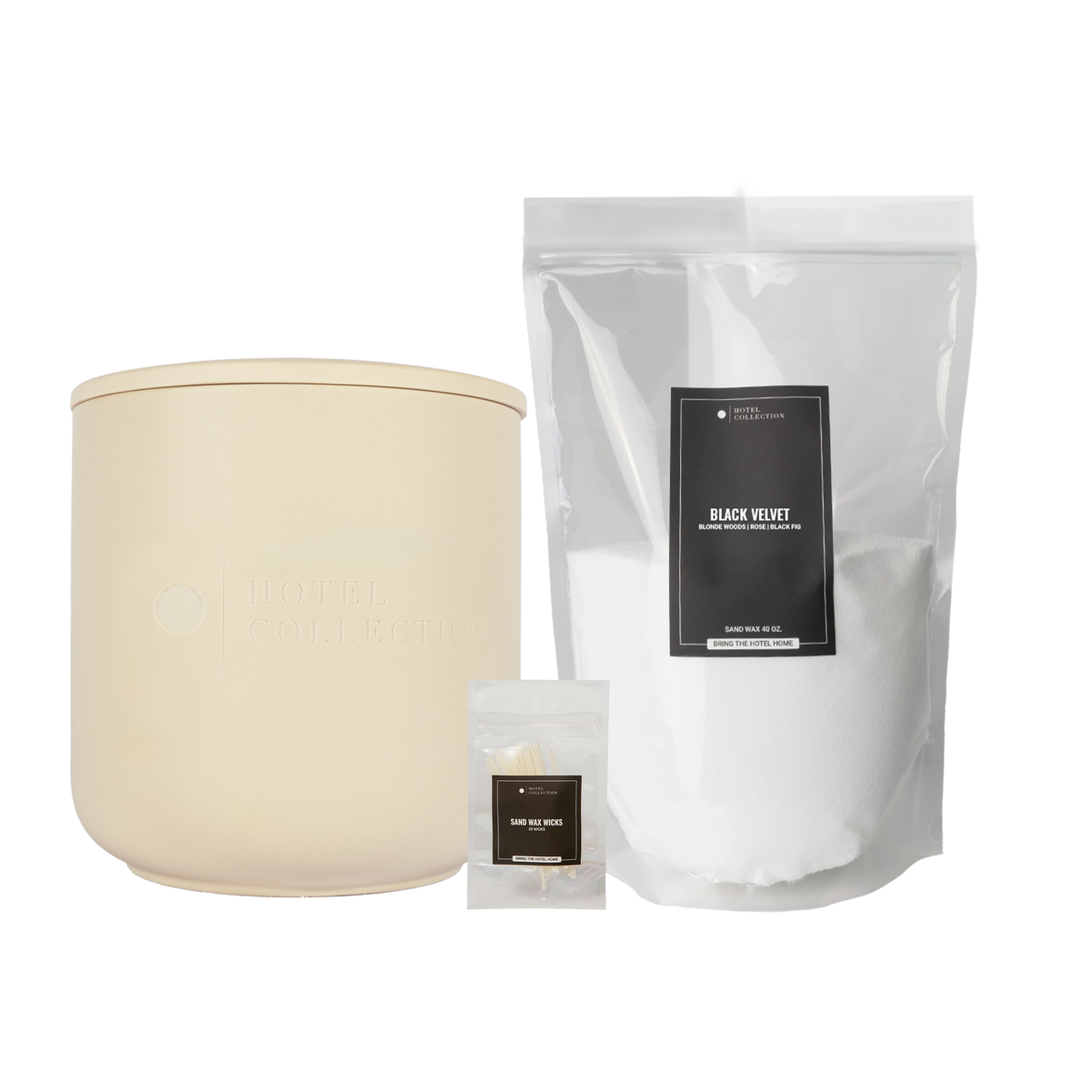 Grande Ceramic Sand Wax Set - HT Animal Supply