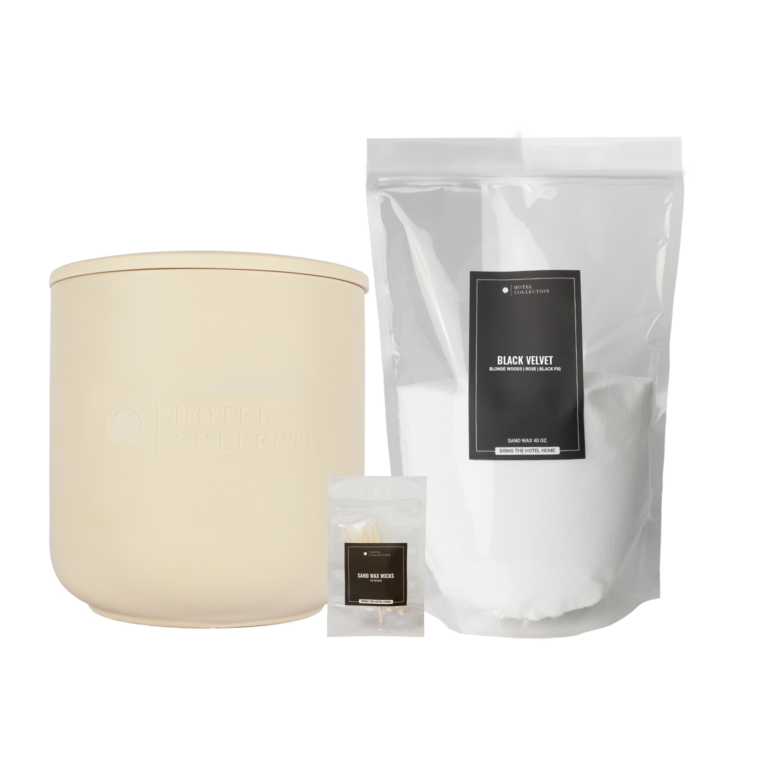 Grande Ceramic Sand Wax Set - HT Animal Supply