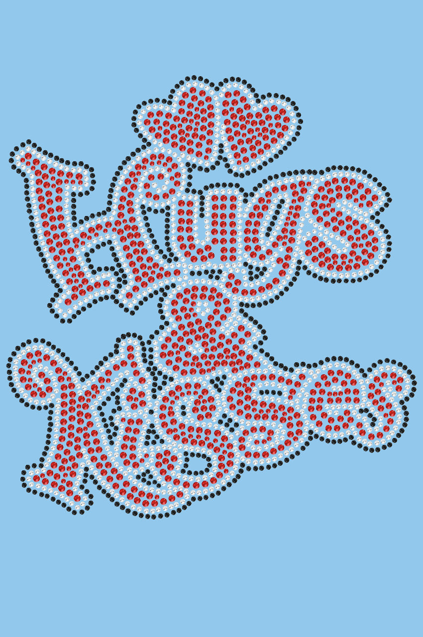 Hugs & Kisses Bandanna
