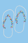 Flip Flops (Rhinestone)  - Women's T-shirt