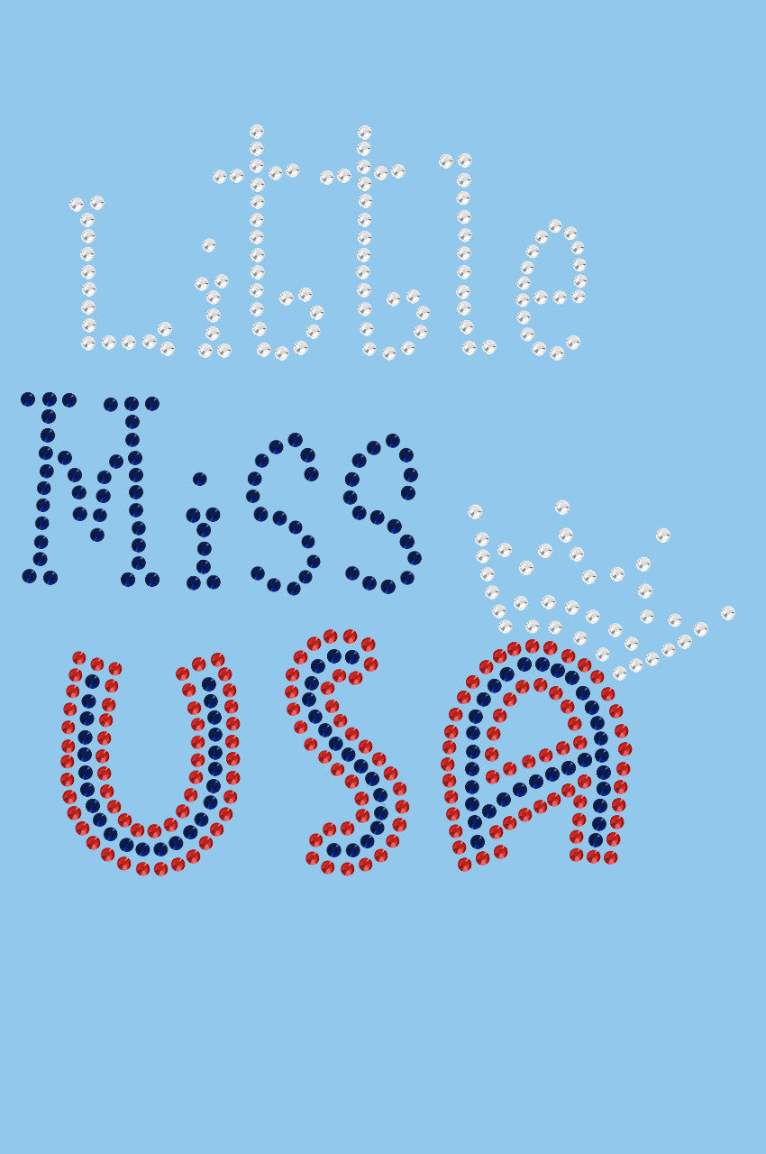Little Miss USA - Womens T-shirt