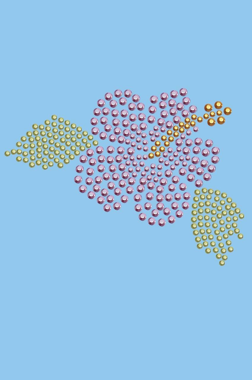 Small Light Pink Hibiscus - Bandanna