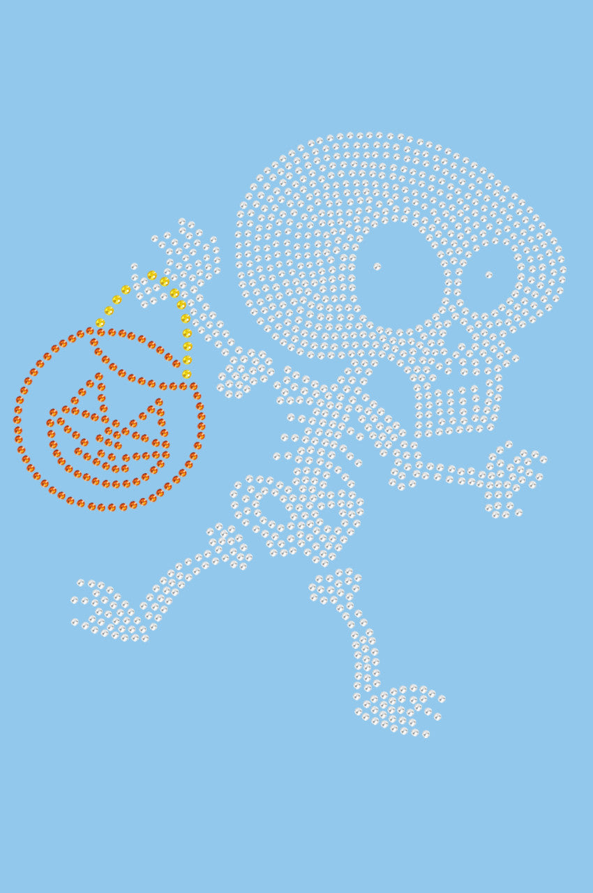 Trick or Treat Skeleton - Womens T-shirt