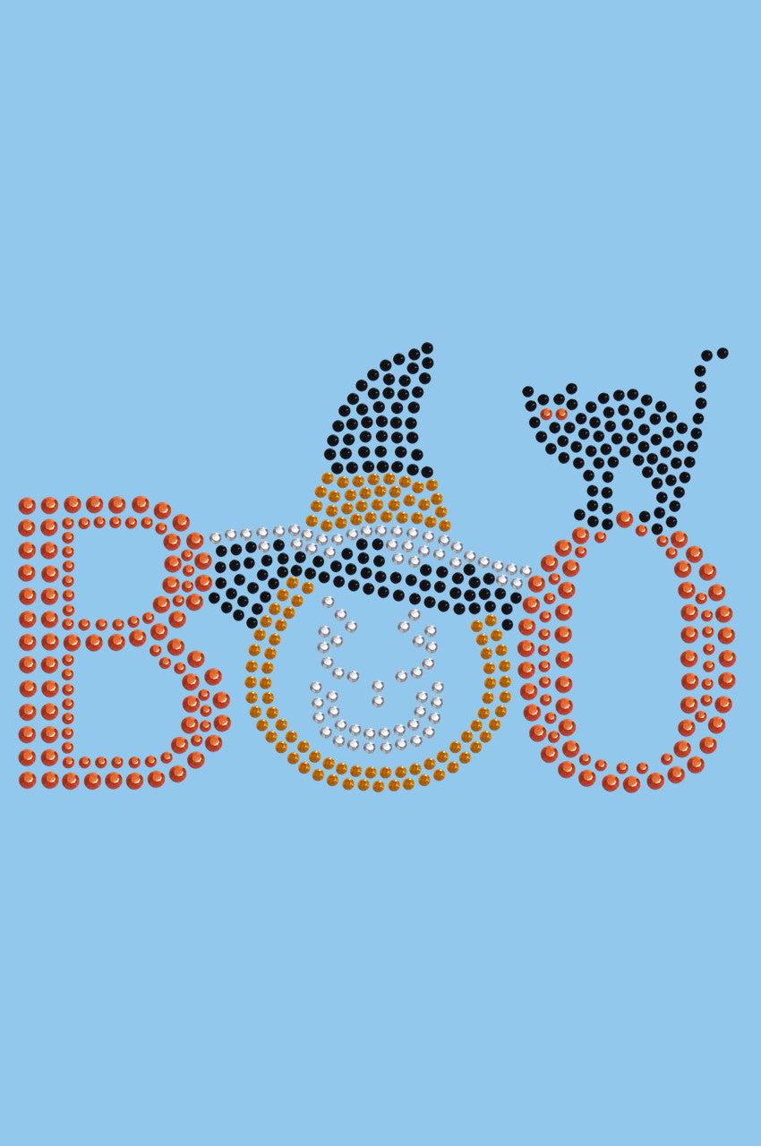 Boo - Hat and Cat - Women's T-shirt