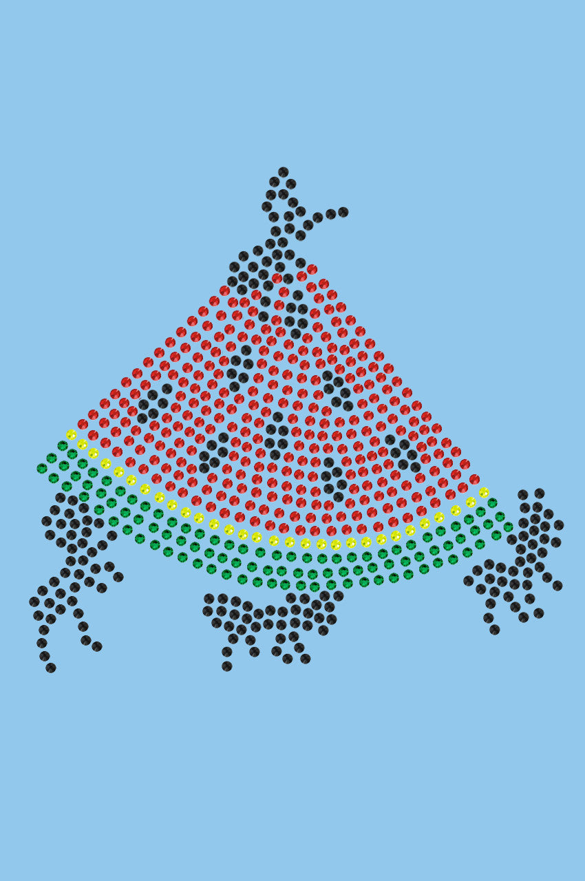 Watermelon with Ants - Custom Tutu