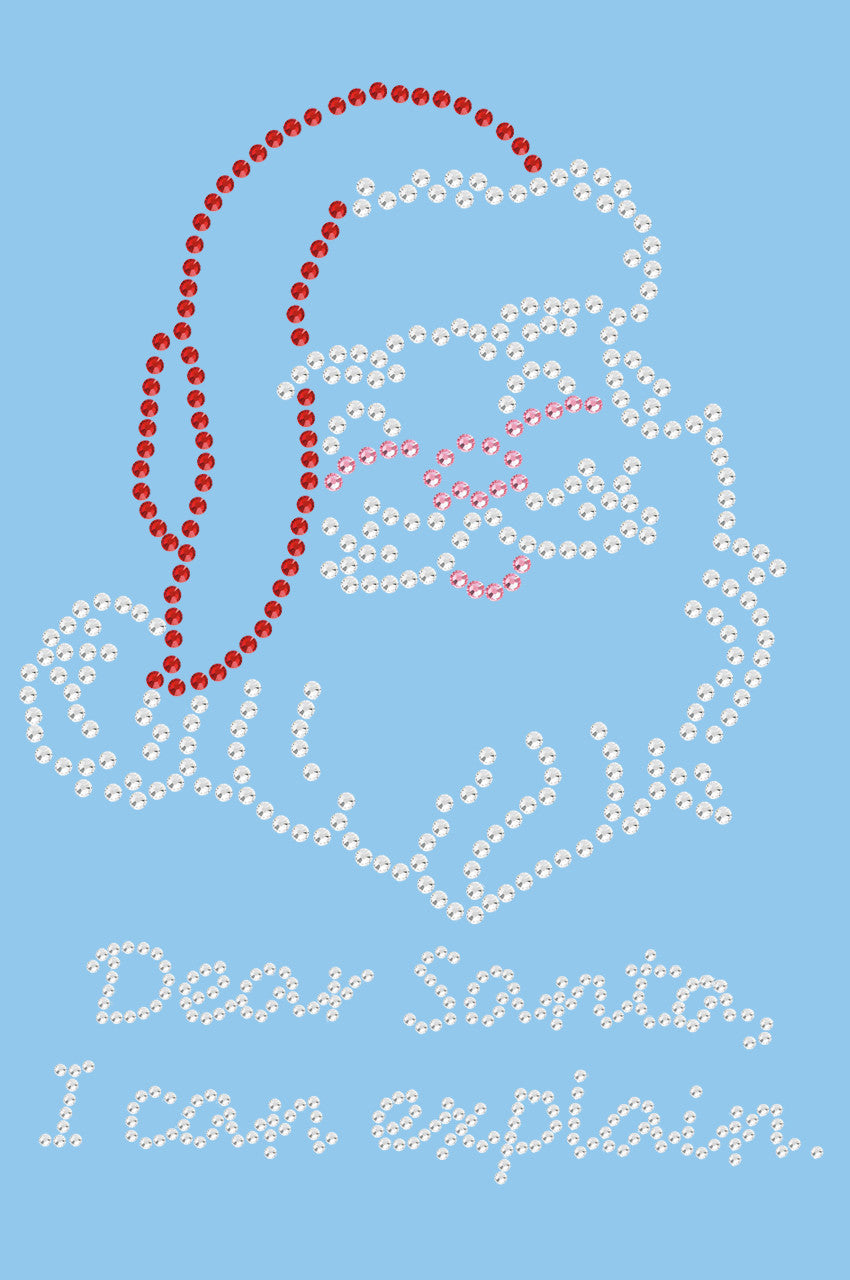 Santa Face - I Can Explain - Women's T-shirt