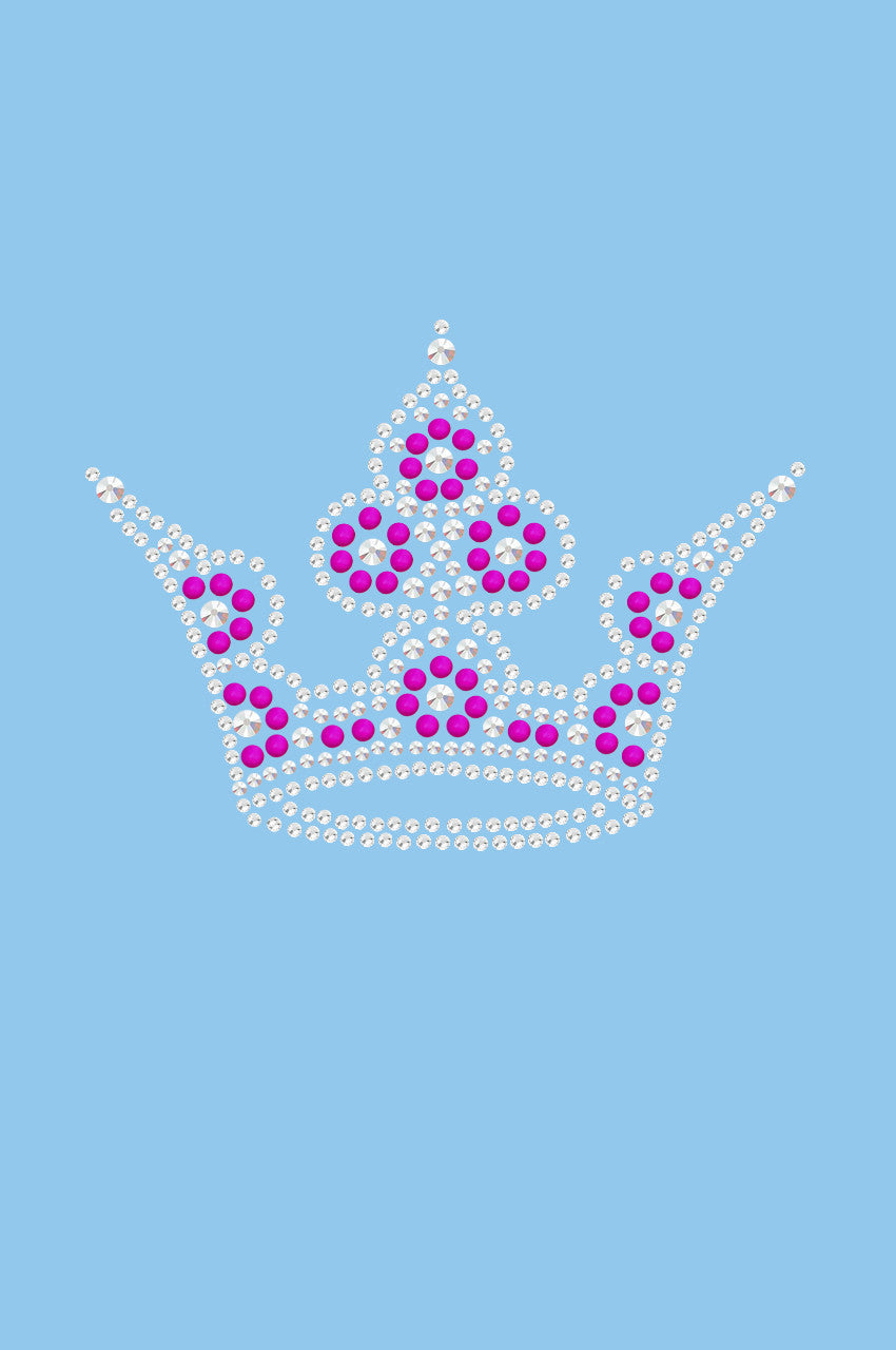 Crown 6 (Pink, & AB) - Womens T-shirt