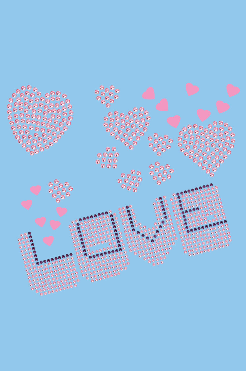 Love (Pink & Purple) Bandanna