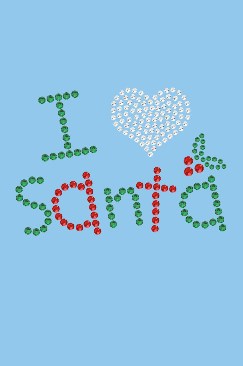 I Love Santa - Bandana