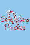 Candy Cane Princess - Womens T-shirt