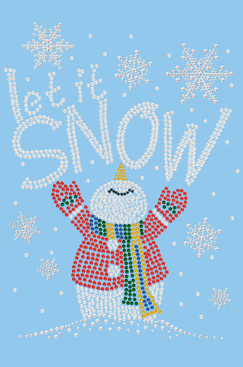 Let it Snow Snowman - Womens Tee