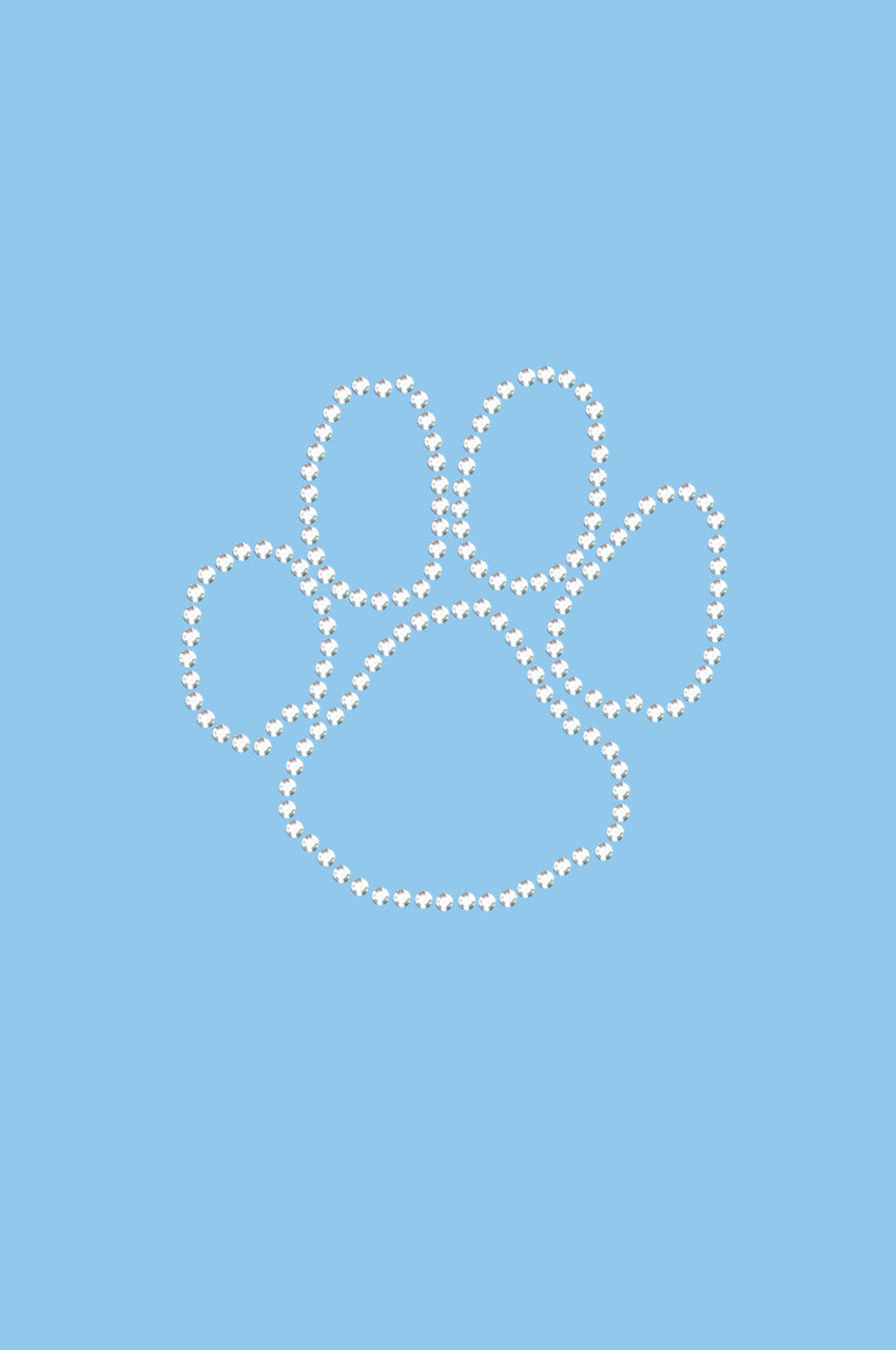 Paw (Rhinestone Outline) bandana