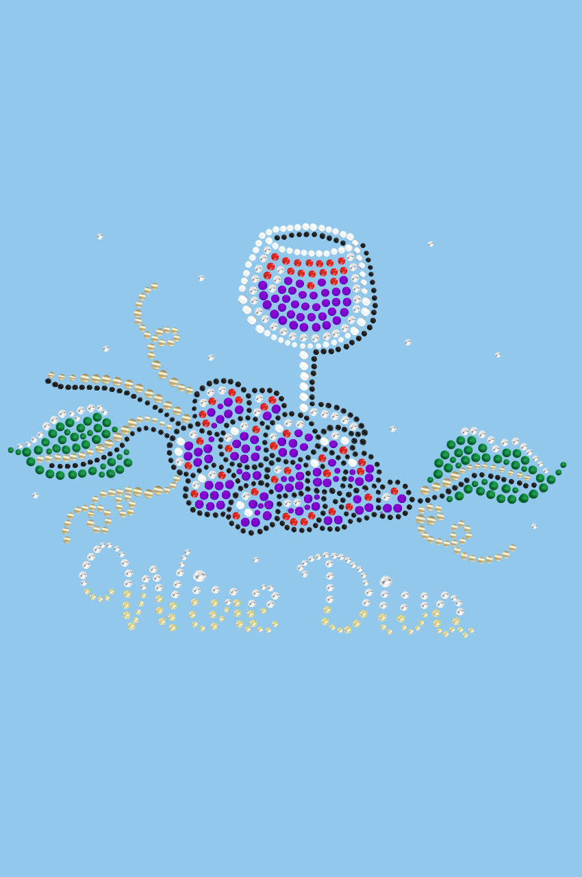 Wine Diva 2 - Womens T-shirt