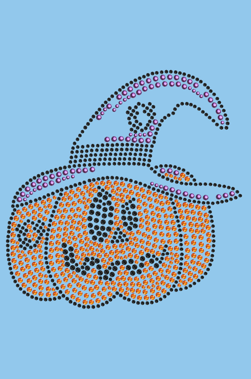 Jack O'Lantern with Hat - Women's T-shirt
